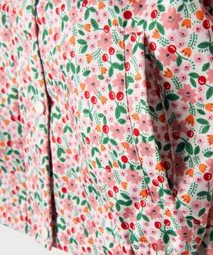 Blouson imperméable à capuche imprimé fille vue5 - GEMO (ENFANT) - GEMO