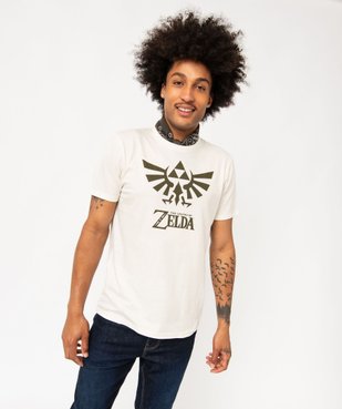 Tee-shirt manches courtes imprimé jeu vidéo homme - Zelda vue1 - ZELDA - GEMO