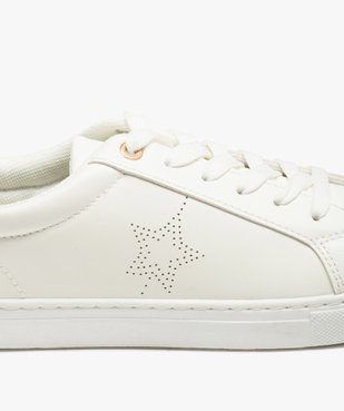 Baskets à lacets avec patch pailleté et motif étoile femme vue6 - GEMO (SPORTSWR) - GEMO