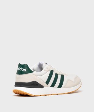Baskets en cuir et mesh Run 60s 4.0 homme - Adidas vue5 - ADIDAS - GEMO