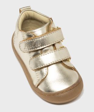 Chaussures premiers pas en cuir bébé fille - LuluCastagnette vue5 - LULUCASTAGNETTE - GEMO
