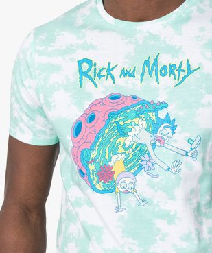 Tee-shirt homme imprimé – Rick and Morty vue2 - RICK ET MORTY - GEMO