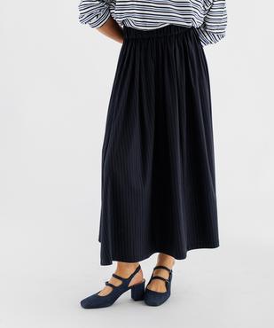 Jupe longue évasée femme vue1 - GEMO(FEMME PAP) - GEMO