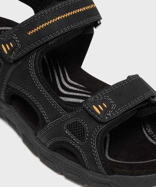 Sandales look sportif à scratch homme - Redlife vue6 - RELIFE - GEMO