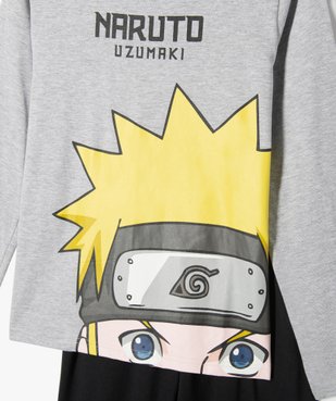 Pyjama léger avec motif manga garçon - Naruto vue2 - NARUTO - GEMO