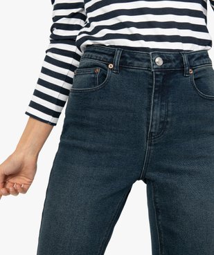 Jean femme en stretch coupe Skinny taille haute vue6 - GEMO(FEMME PAP) - GEMO