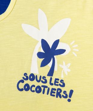 Débardeurs imprimés bébé garçon (lot de 2) vue2 - GEMO(BEBE DEBT) - GEMO