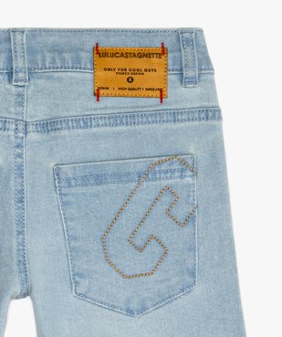 Bermuda garçon en jean stretch - LuluCastagnette vue5 - LULUCASTAGNETTE - GEMO