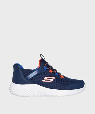 Baskets garçon souples faciles à enfiler Slip ins Bounder - Skechers vue7 - SKECHERS - GEMO