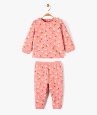 Pyjama 2 pièces imprimé en molleton bébé vue2 - GEMO(BB COUCHE) - GEMO