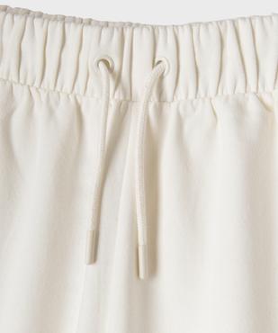 Pantalon de jogging coupe barrel fille vue2 - GEMO 4G FILLE - GEMO