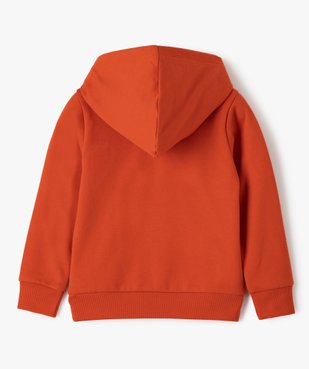 Sweat garçon à capuche avec motif vue3 - GEMO (ENFANT) - GEMO
