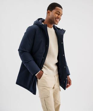 Parka à capuche avec doublure matelassée homme vue3 - GEMO (HOMME) - GEMO