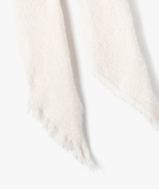 Écharpe avec fil métallisé et finitions franges femme vue2 - GEMO (ACCESS) - GEMO
