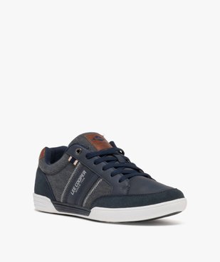 Baskets basses de ville à semelle fine homme - Lee Cooper vue3 - LEE COOPER - GEMO