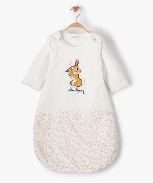 Gigoteuse bébé en velours avec manches amovibles – Disney Baby vue1 - DISNEY DTR - GEMO