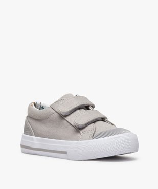 Tennis bébé garçon en toile de coton bio - Mieux vue2 - GEMO C4G BEBE - GEMO