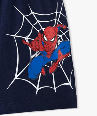 Pyjashort garçon bicolore à manches courtes - Spiderman vue2 - MARVEL - GEMO