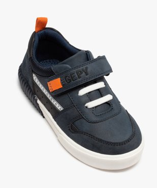 Tennis garçon multimatières à lacets et scratch - Gepy vue5 - GEPY - GEMO