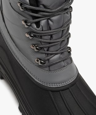Après-skis homme à lacets passants avec tige renforcée vue6 - URBAN STEPS - GEMO