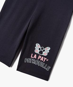 Ensemble 2 pièces tee-shirt et leggings court fille - Pat Patrouille vue3 - PAT PATROUILLE - GEMO