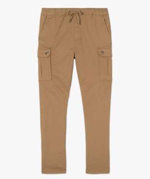 Pantalon homme avec poches à rabat sur les cuisses vue4 - GEMO (HOMME) - GEMO