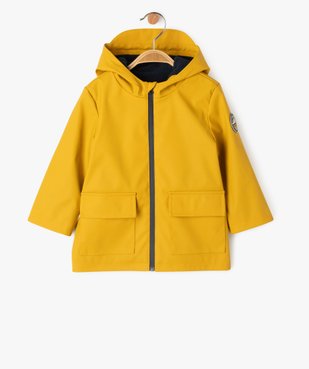 Imperméable à capuche et doublure polaire bébé  vue1 - GEMO(BEBE DEBT) - GEMO