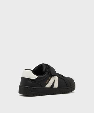Baskets à scratch avec empiècements contrastants garçon - 5 Miles vue4 - 5 MILES - GEMO