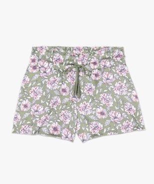 Bas de pyjama femme forme short à motifs fleuris vue4 - GEMO(HOMWR FEM) - GEMO