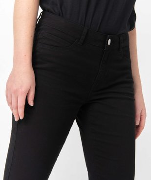 Pantalon femme en toile denim coupe Slim vue7 - GEMO 4G FEMME - GEMO