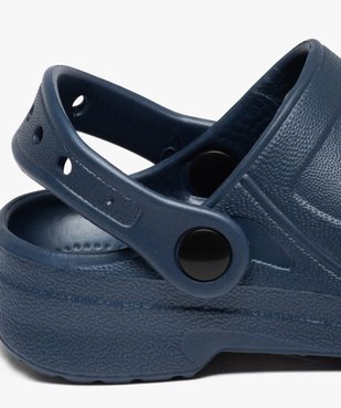Sabots souples garçon unis dessus perforé vue6 - GEMO (ENFANT) - GEMO
