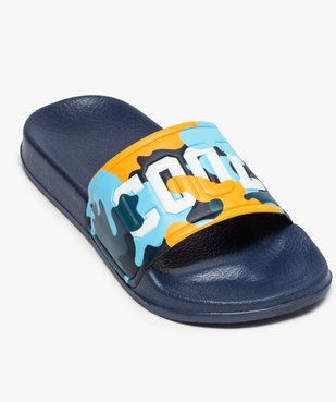 Mules de piscine garçon à bandeau camo « Cool » vue5 - GEMO (ENFANT) - GEMO