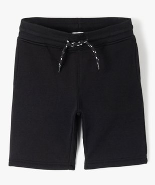 Bermuda garçon en maille avec intérieur molletonné vue1 - GEMO (ENFANT) - GEMO