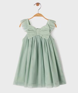 Robe sans manches en tulle bébé fille vue2 - GEMO(BEBE DEBT) - GEMO