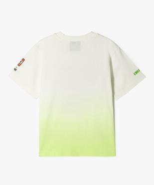 Tee-shirt Minecraft sequins garçon vue3 - MINECRAFT - GEMO