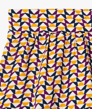 Short fluide imprimé fille vue2 - GEMO (ENFANT) - GEMO