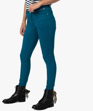 Pantalon femme coupe slim effet push-up vue1 - GEMO(FEMME PAP) - GEMO