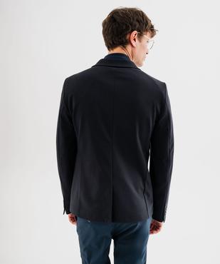 Veste de costume en maille extensible homme  vue8 - GEMO (HOMME) - GEMO