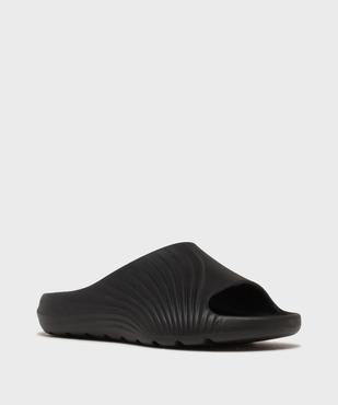 Mules de piscine moulées et unies femme vue2 - GEMO (PLAGE) - GEMO