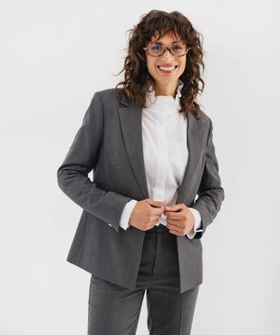 Veste de blazer coupe cintrée femme vue1 - GEMO(FEMME PAP) - GEMO