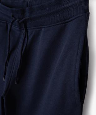 Bermuda en maille avec ceinture élastique garçon vue2 - GEMO (JUNIOR) - GEMO