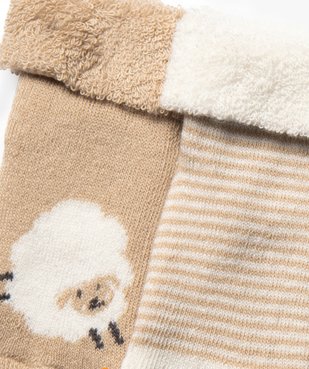 Bottons intérieur bouclette bébé (lot de 2) vue2 - GEMO 4G BEBE - GEMO