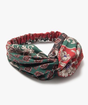 Bandeau pour les cheveux femme à motifs fleuris vue1 - GEMO (ACCESS) - GEMO