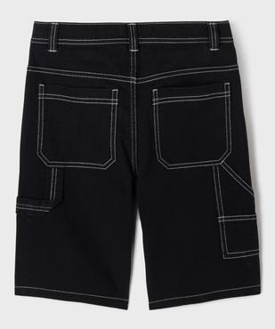 Bermuda skater avec taille ajustable garçon vue7 - GEMO 4G GARCON - GEMO