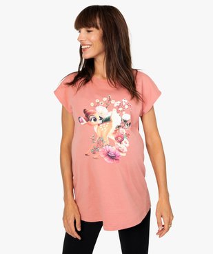 Tee-shirt de grossesse loose à manches courtes - Disney vue1 - DISNEY DTR - GEMO