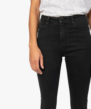 Jean femme coupe slim taille haute vue2 - GEMO(FEMME PAP) - GEMO