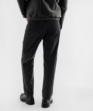 Jean loose en denim 100% coton homme vue4 - GEMO 4G HOMME - GEMO