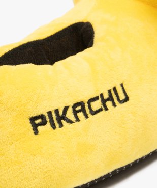 Chaussons 3D forme Pikachu garçon - Pokemon  vue6 - POKEMON - GEMO