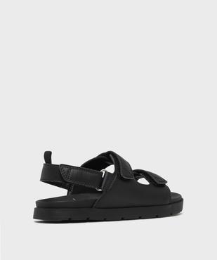 Sandales à scratch monochromes garçon - 5 Miles vue4 - 5 MILES - GEMO