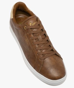 Baskets basses à lacets avec semelle contrastante homme - Lee Cooper vue6 - LEE COOPER - GEMO